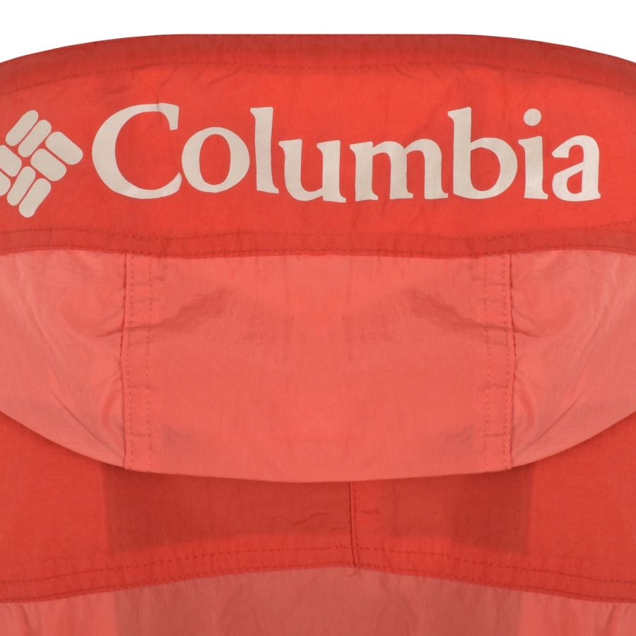 Image number 5 for Columbia Challenger Windbreaker Jacket Red