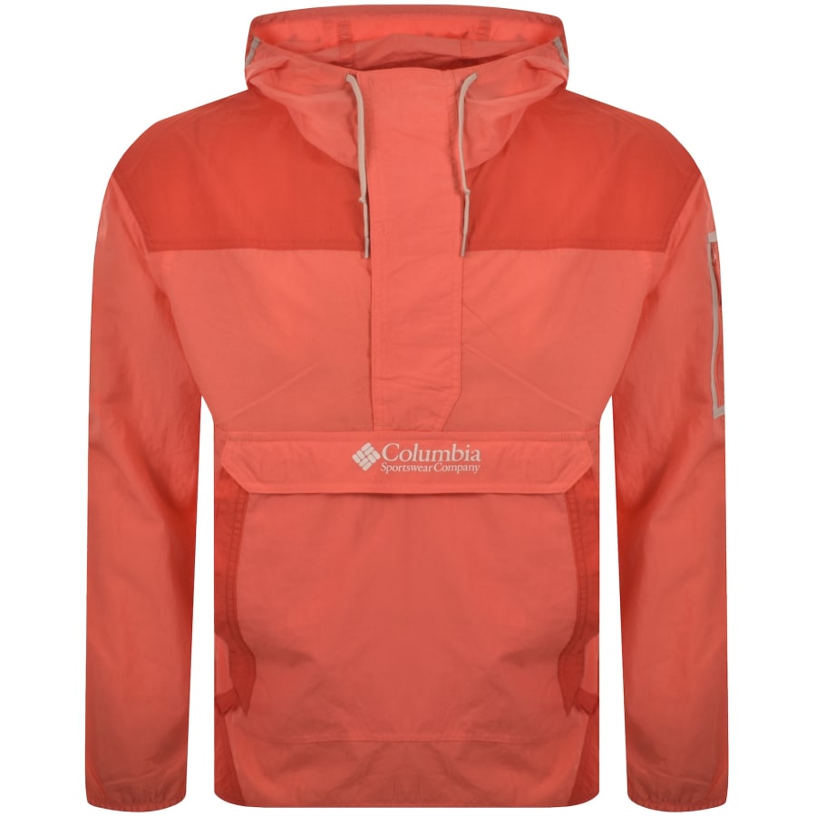 Image number 1 for Columbia Challenger Windbreaker Jacket Red