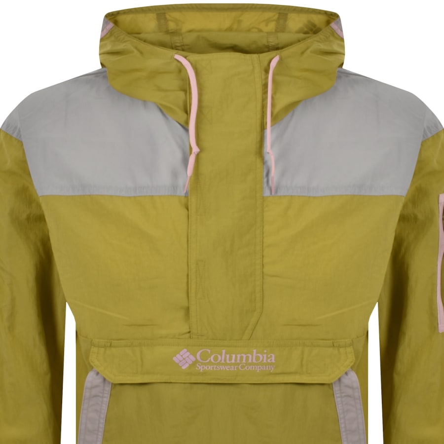 Image number 2 for Columbia Challenger Windbreaker Jacket Green