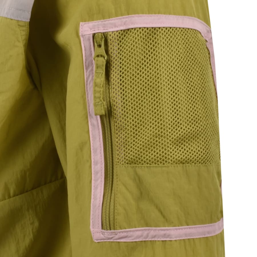 Image number 4 for Columbia Challenger Windbreaker Jacket Green