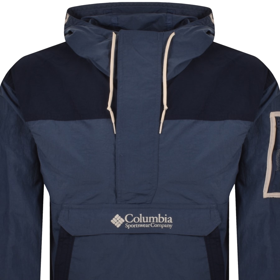 Image number 2 for Columbia Challenger Windbreaker Jacket Navy
