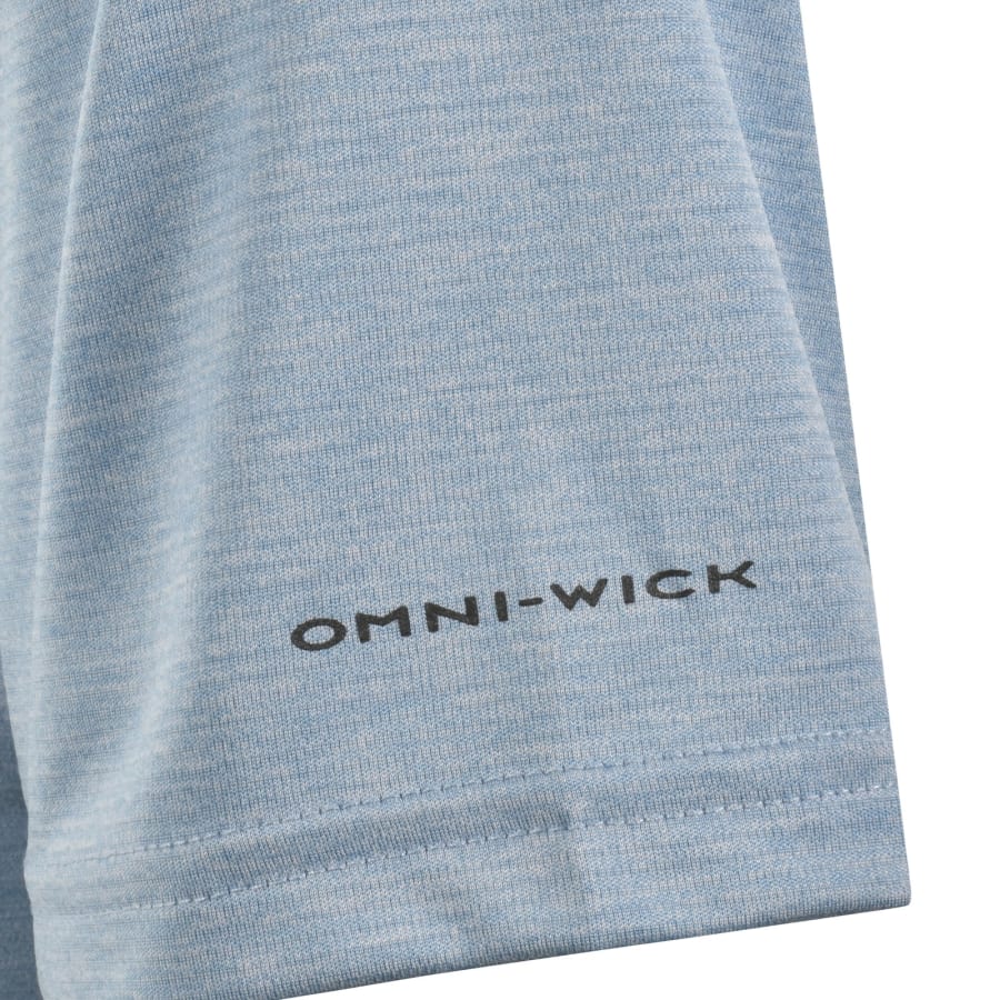 Image number 4 for Columbia Hike Crew Neck T Shirt Blue