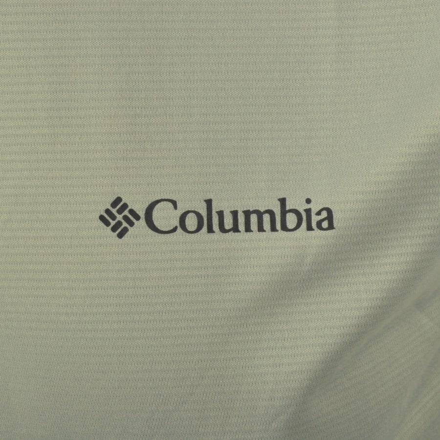 Image number 3 for Columbia Hike Crew Neck T Shirt Green