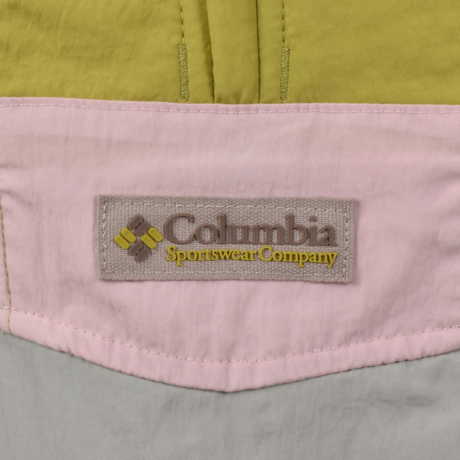 Image number 3 for Columbia Windbreaker Riptide Jacket Green