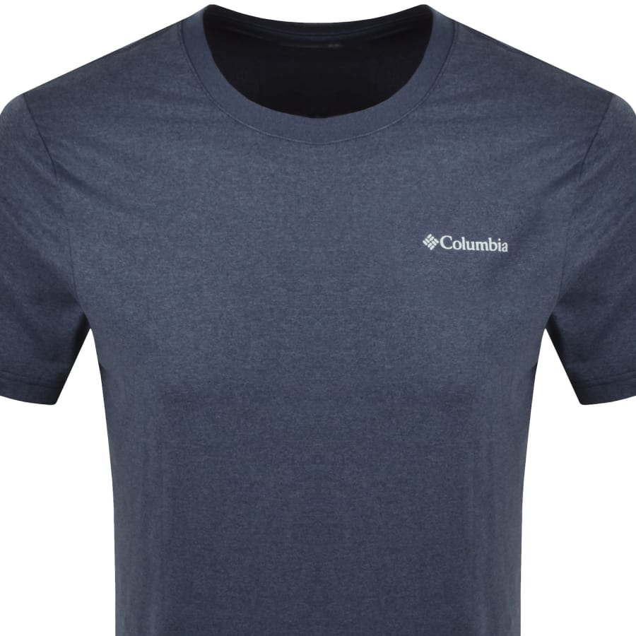 Image number 3 for Columbia Parsons Point T Shirt Navy