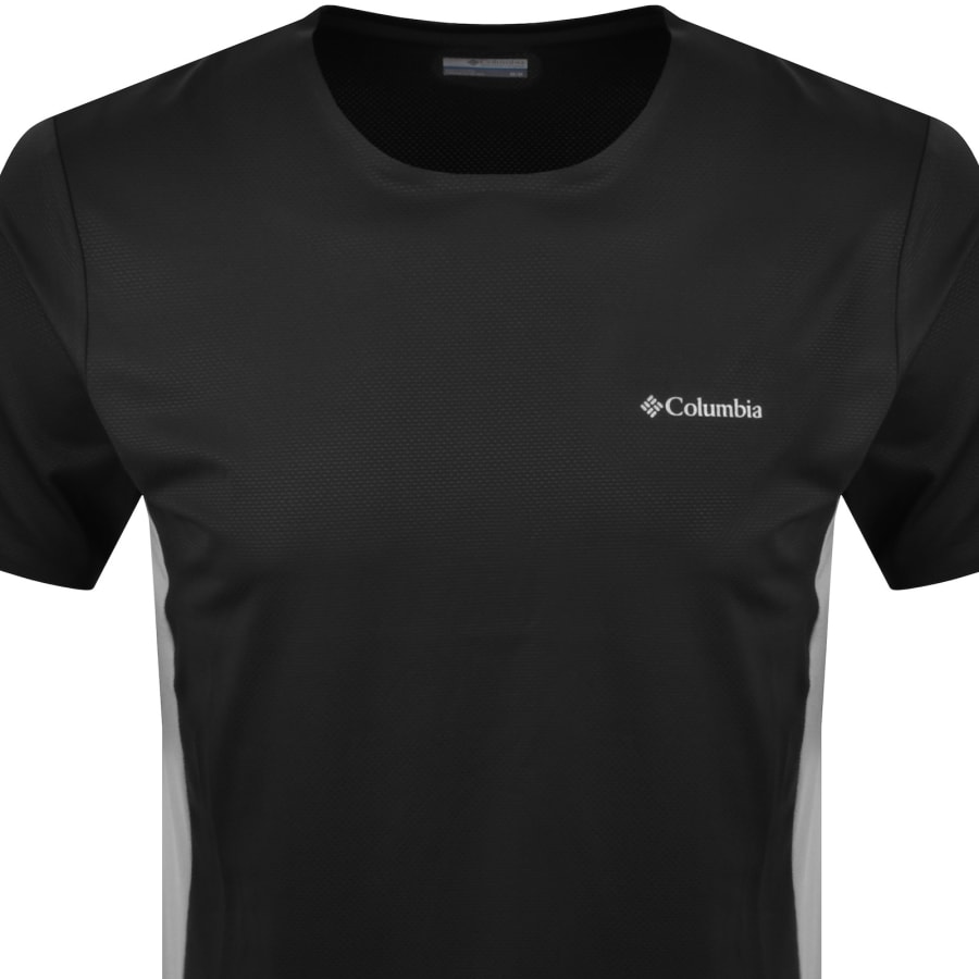 Image number 2 for Columbia Three Pitch Crew Neck T Shirt Black