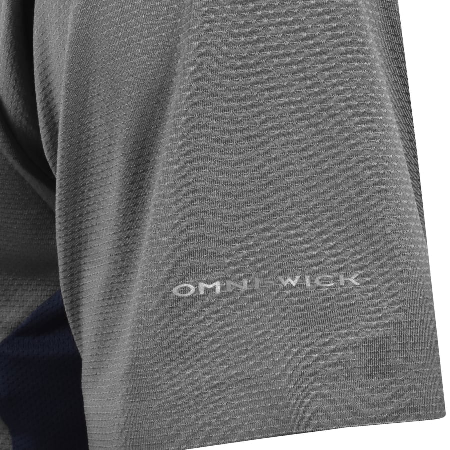 Image number 4 for Columbia Three Pitch Crew Neck T Shirt Grey