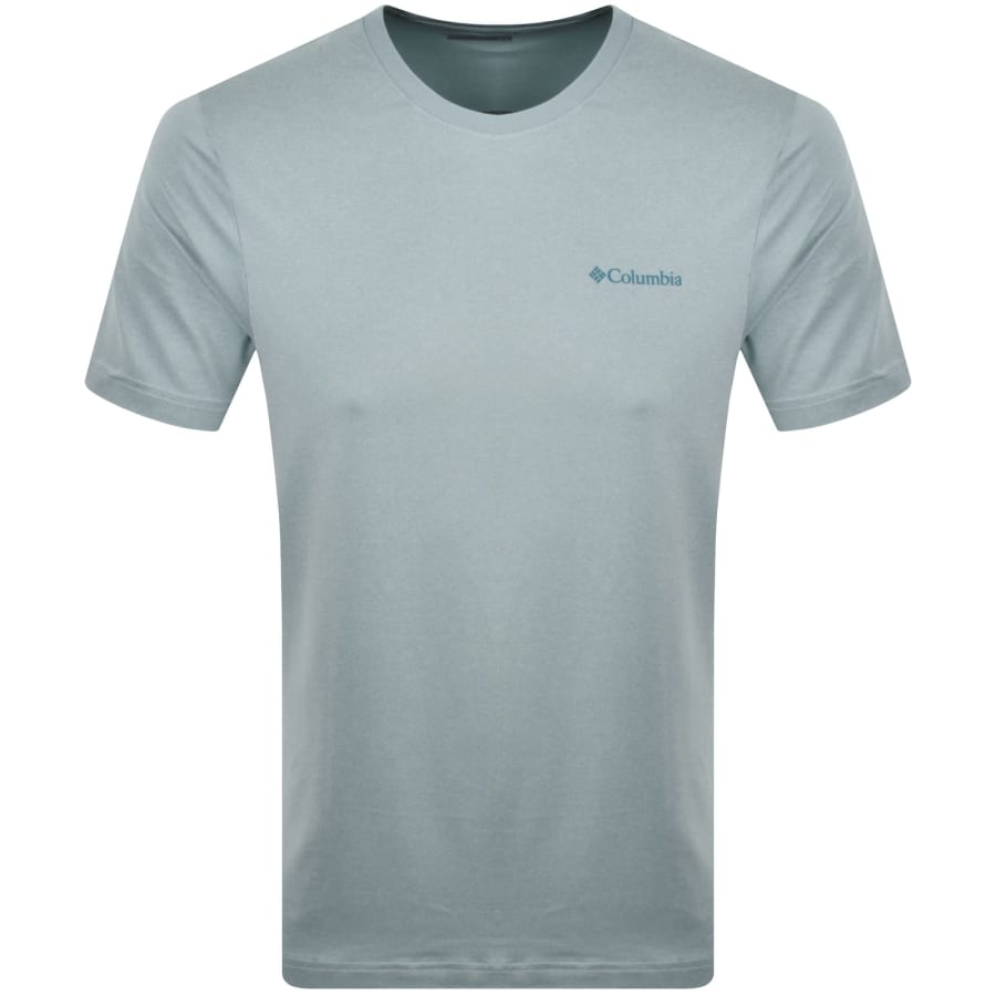 Image number 2 for Columbia Parsons Point T Shirt Blue