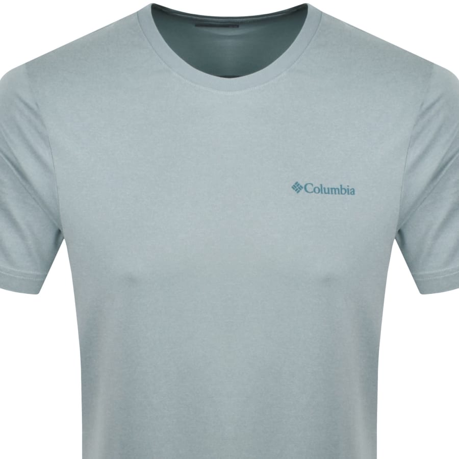 Image number 3 for Columbia Parsons Point T Shirt Blue