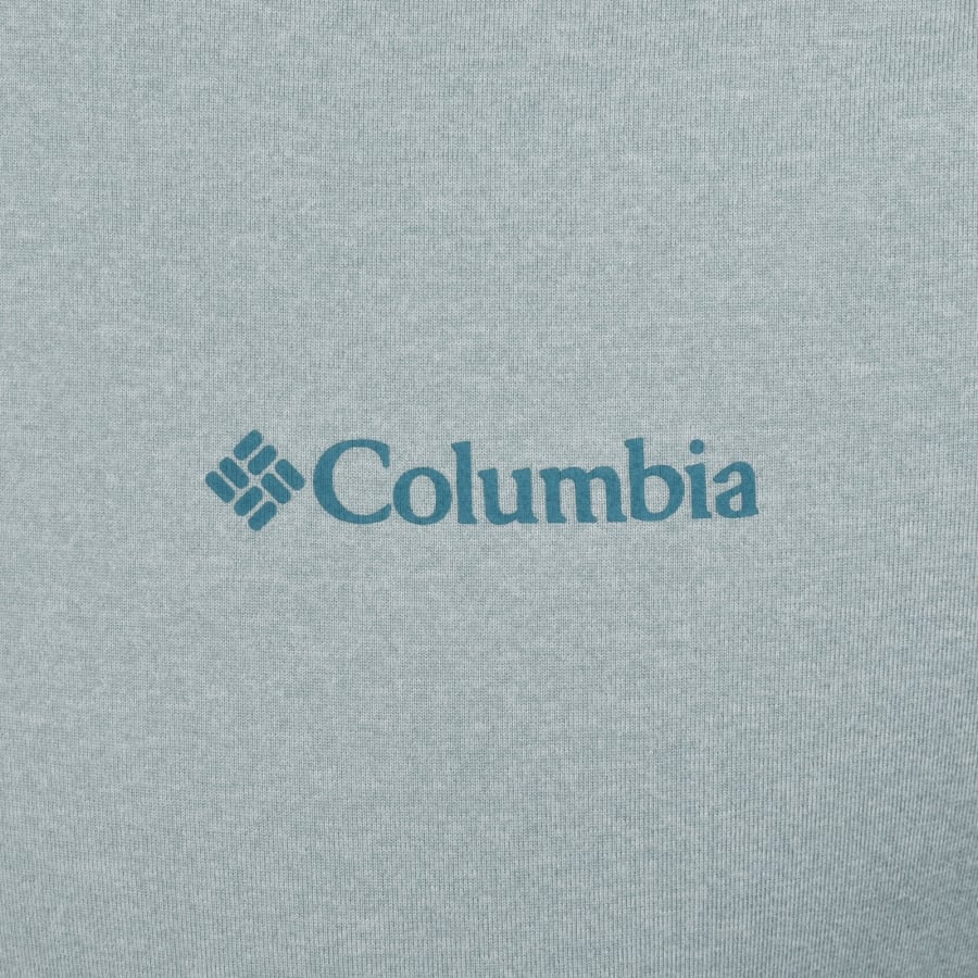 Image number 4 for Columbia Parsons Point T Shirt Blue