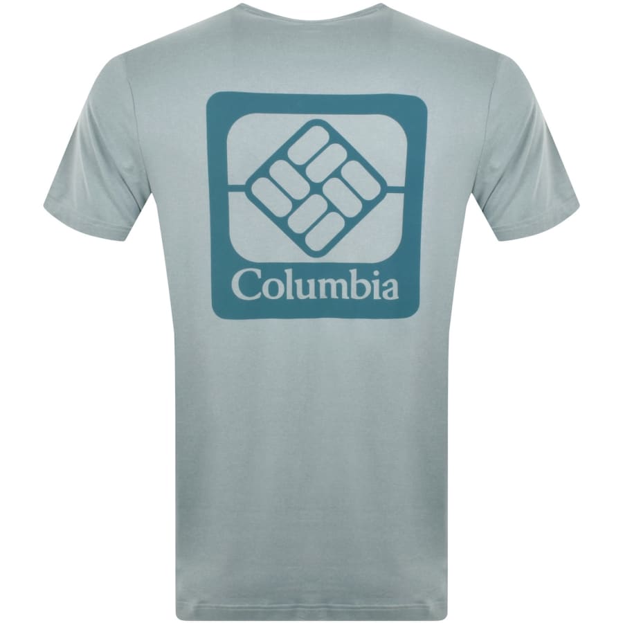 Image number 5 for Columbia Parsons Point T Shirt Blue