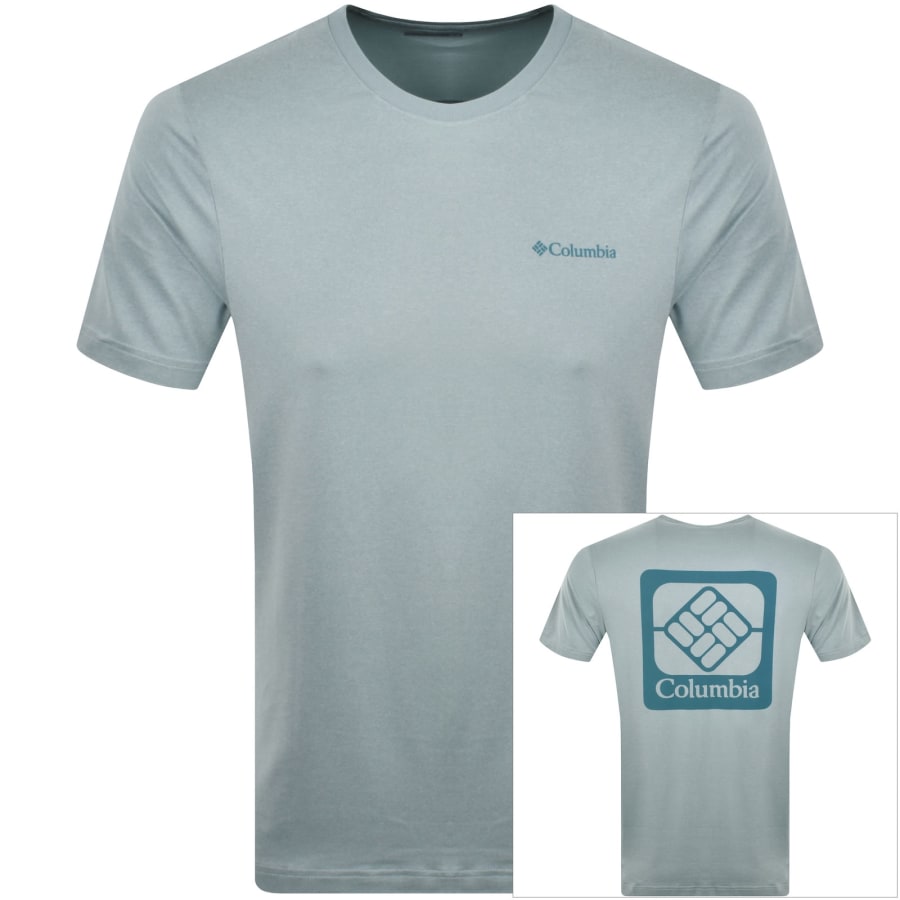 Image number 1 for Columbia Parsons Point T Shirt Blue