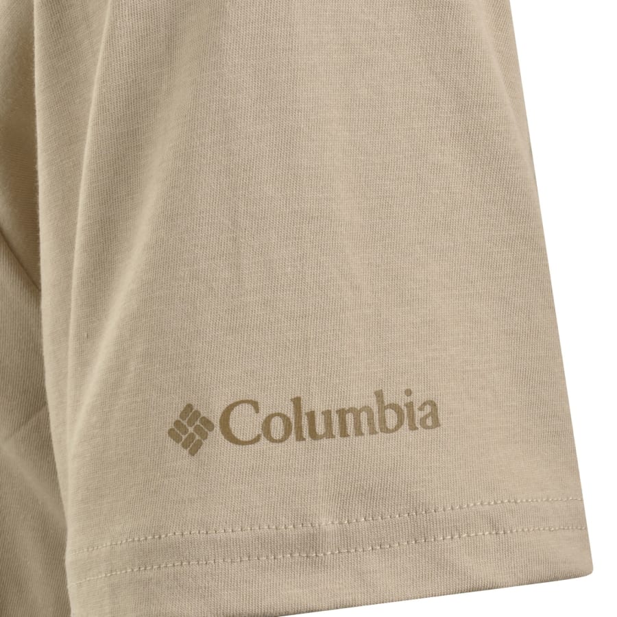 Image number 4 for Columbia Seasonal Graphic T Shirt Beige