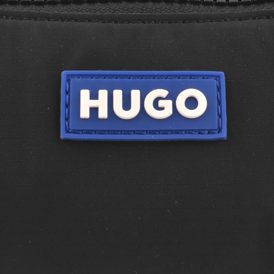 Image number 3 for HUGO Blue Vytal Rope Hobo Bag Black