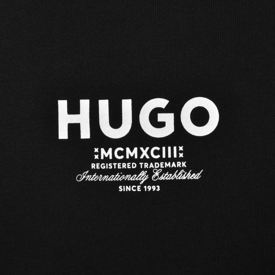 Image number 3 for HUGO Blue Nespon Sweatshirt Black