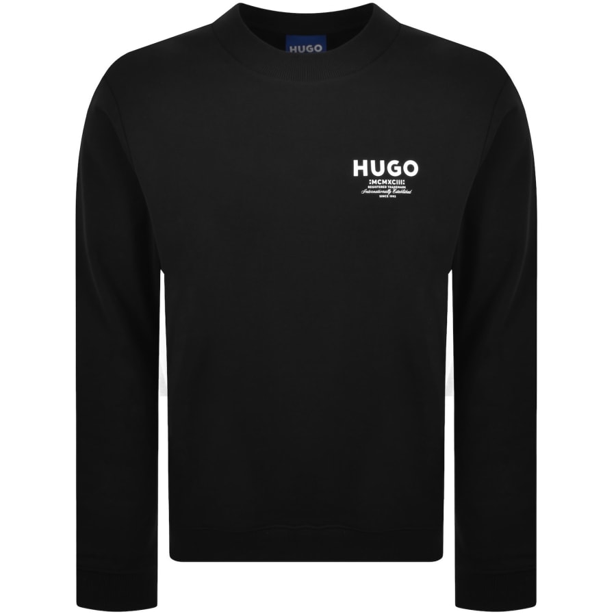 Image number 1 for HUGO Blue Nespon Sweatshirt Black