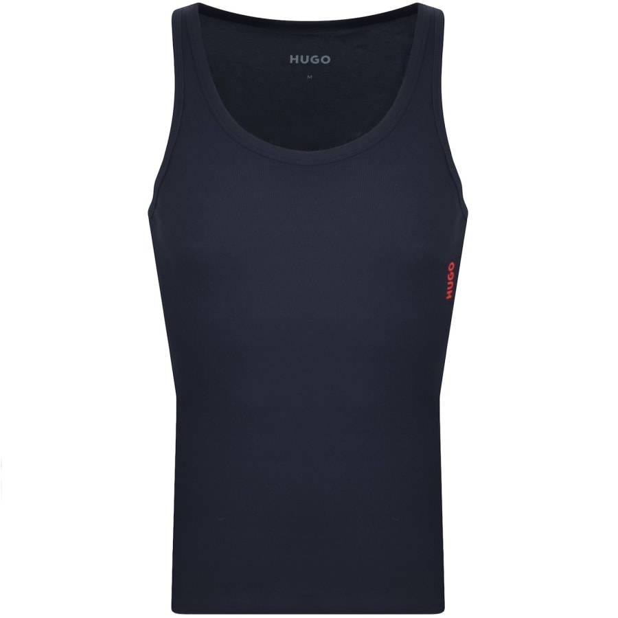 Image number 4 for HUGO 3 Pack Ribbed Vests