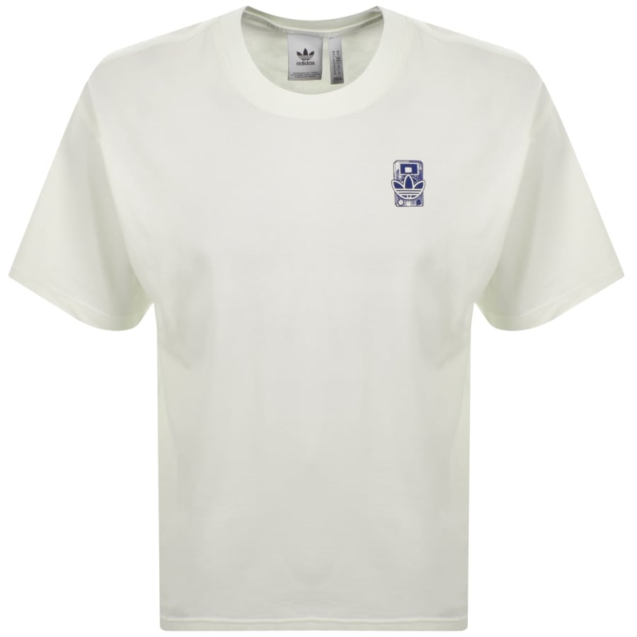 Image number 2 for adidas Originals Lofi T Shirt Off White
