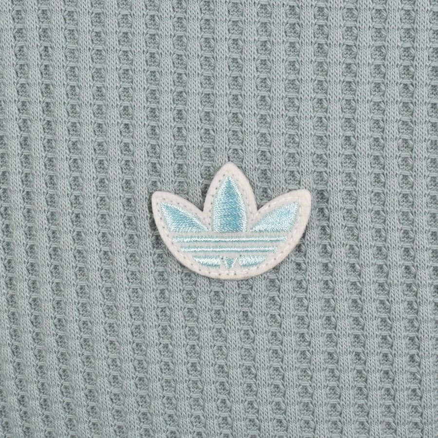 Image number 3 for adidas Originals Waffle Polo Green