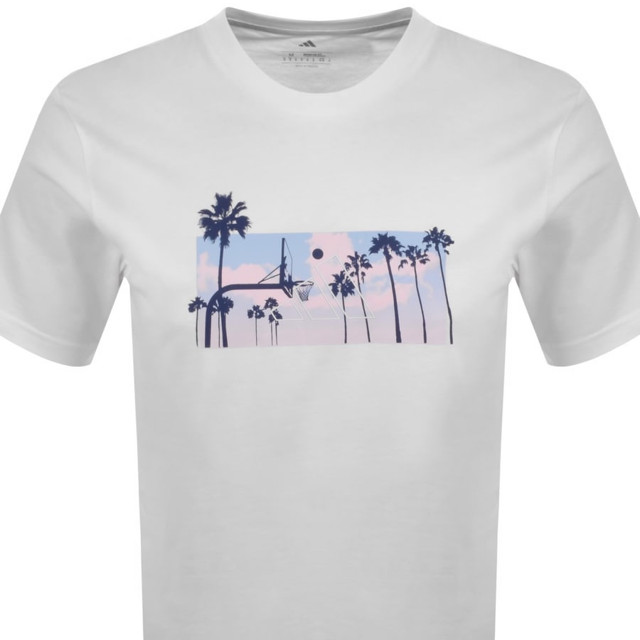 Image number 2 for adidas Sportswear Photo T Shirt White