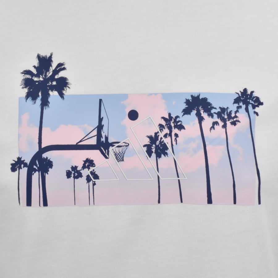 Image number 3 for adidas Sportswear Photo T Shirt White