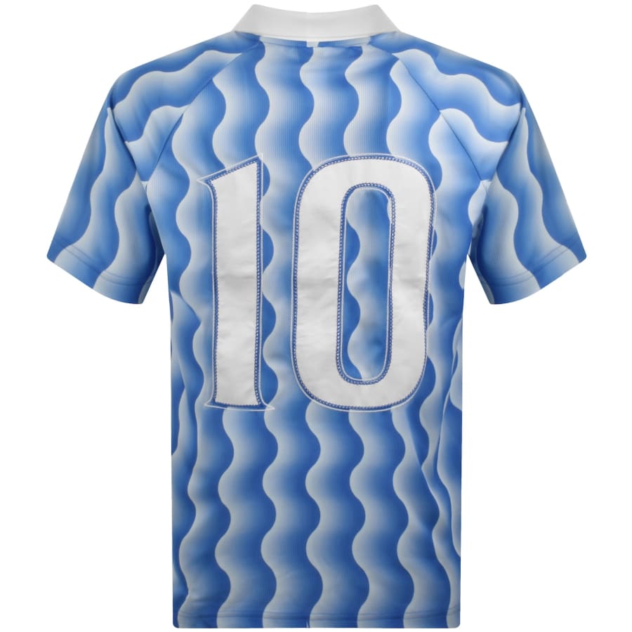 Image number 5 for adidas Originals Jersey Polo Blue