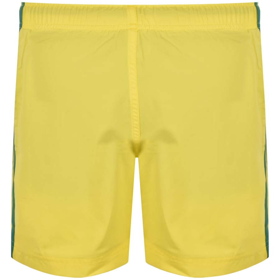Image number 3 for adidas Sportswear 3 Stripe Swim Shorts Yellow