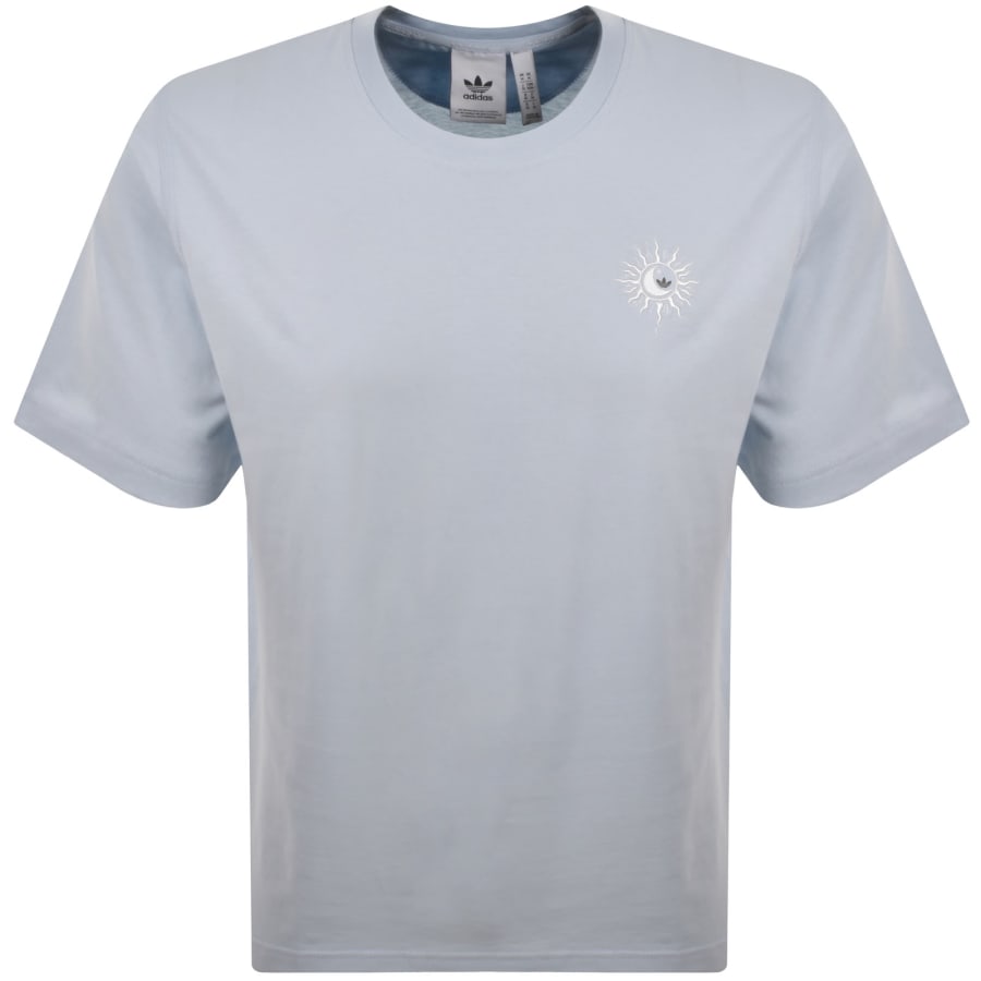 Image number 2 for adidas Originals Sun GFX T Shirt Blue
