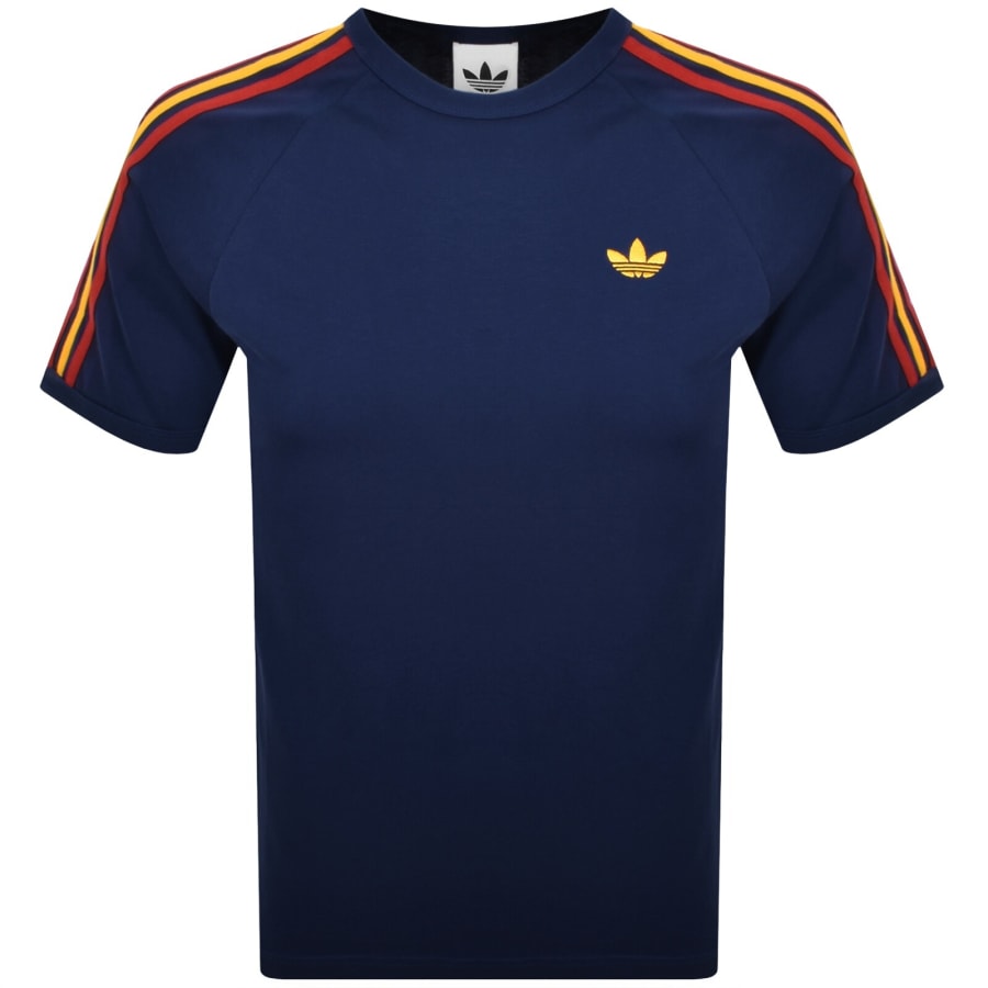 Image number 1 for adidas Originals 3 Stripes T Shirt Blue