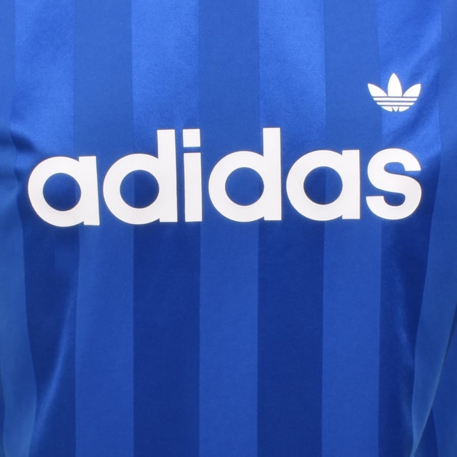 Image number 3 for adidas Originals 3 Stripes T Shirt Blue