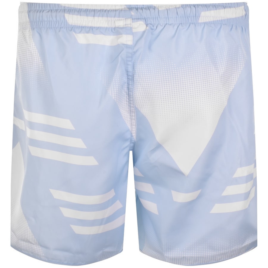Image number 3 for adidas Originals All Over Print Shorts Blue