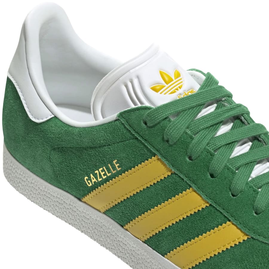 Image number 4 for adidas Originals Gazelle Trainers Bright Green