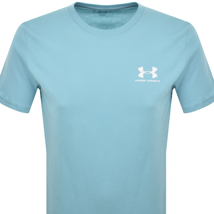 Image number 2 for Under Armour Sport Style T Shirt Blue