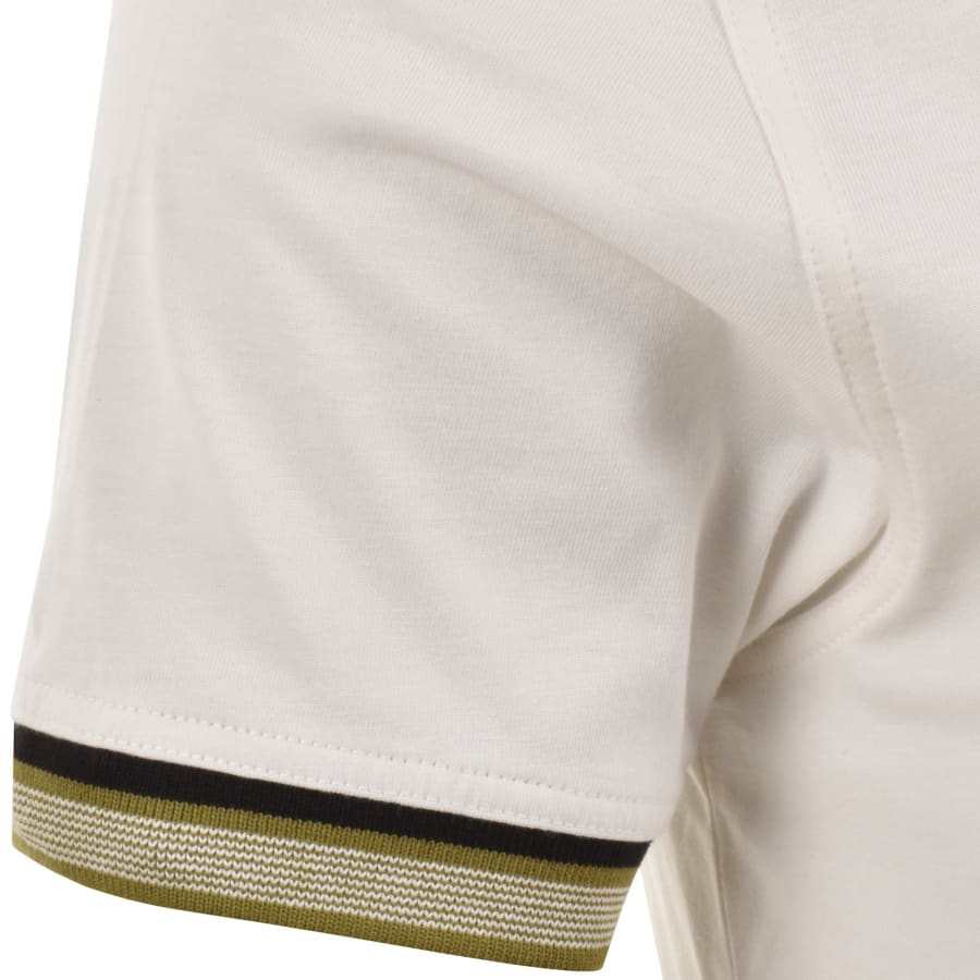 Image number 4 for Barbour International Newport Tipped T Shirt White