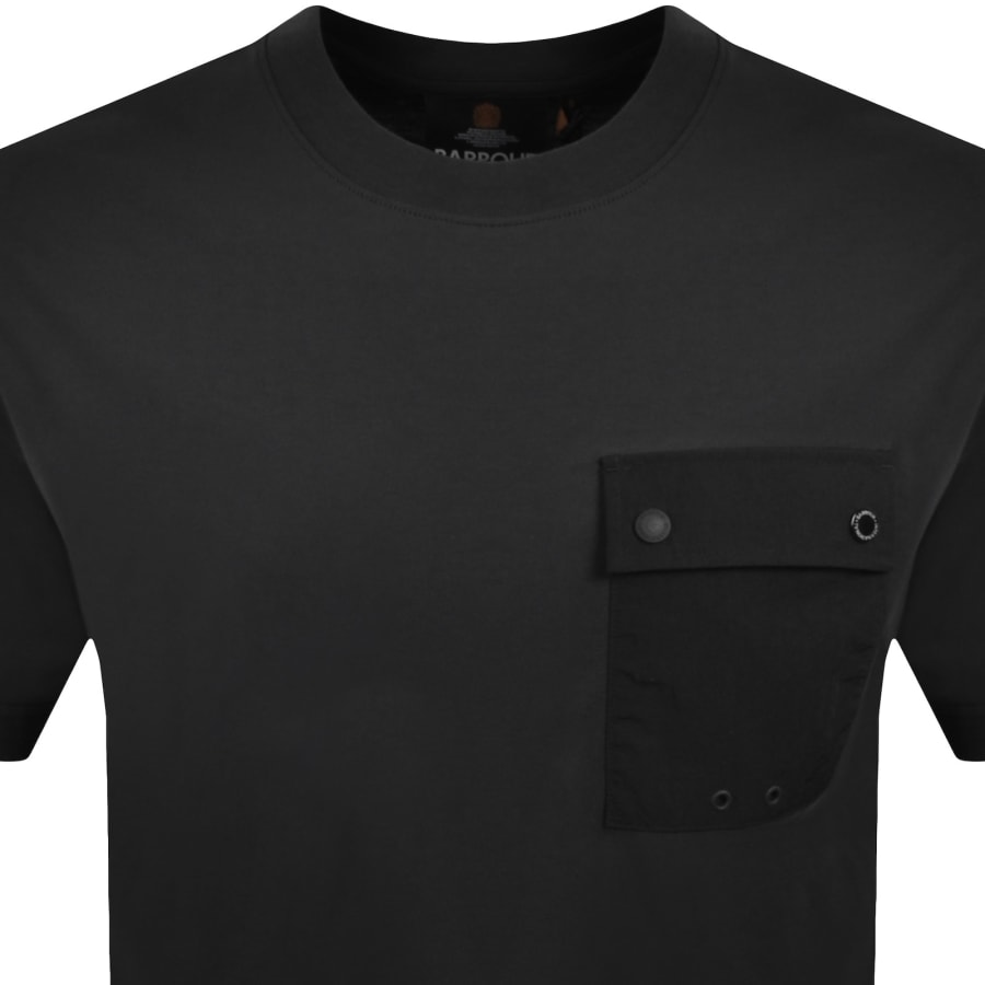 Image number 2 for Barbour International Inline T Shirt Black