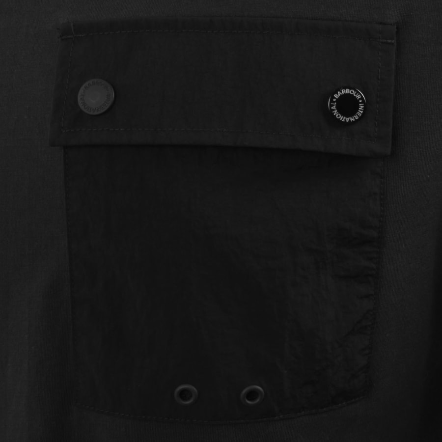 Image number 3 for Barbour International Inline T Shirt Black