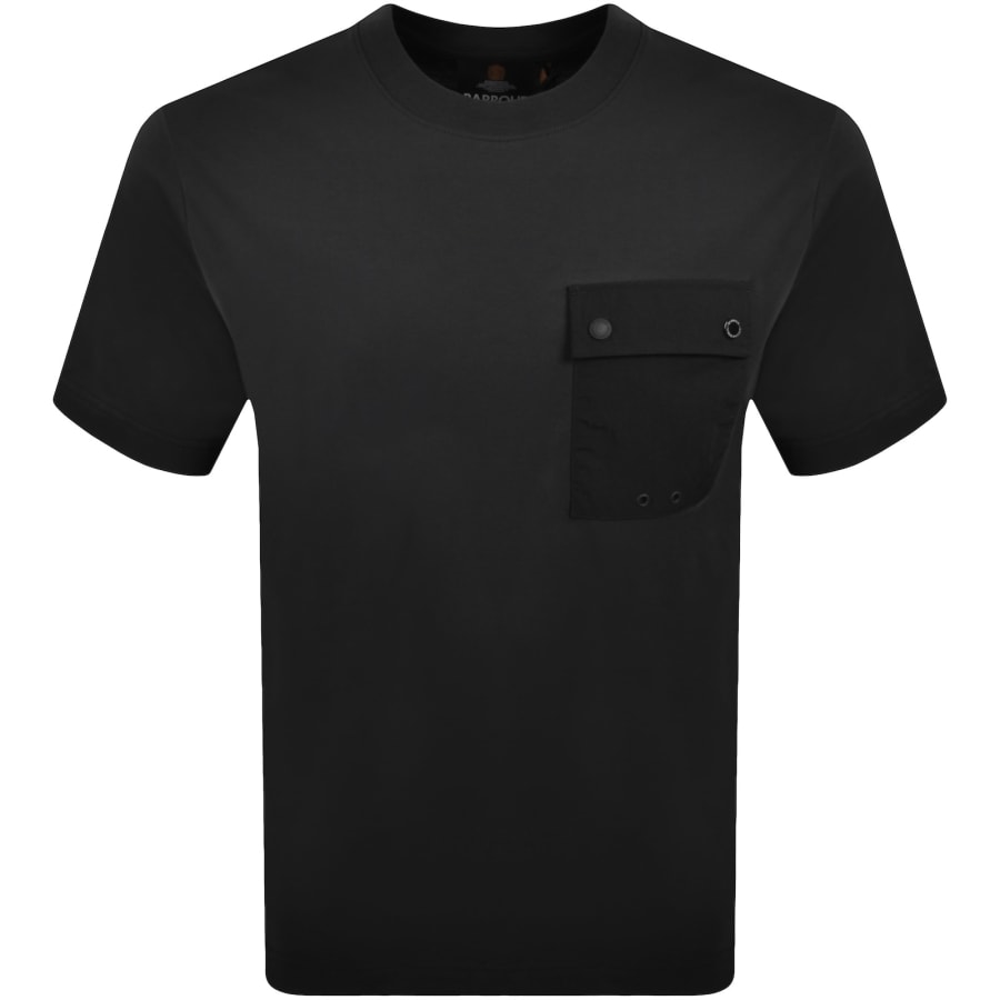 Image number 1 for Barbour International Inline T Shirt Black