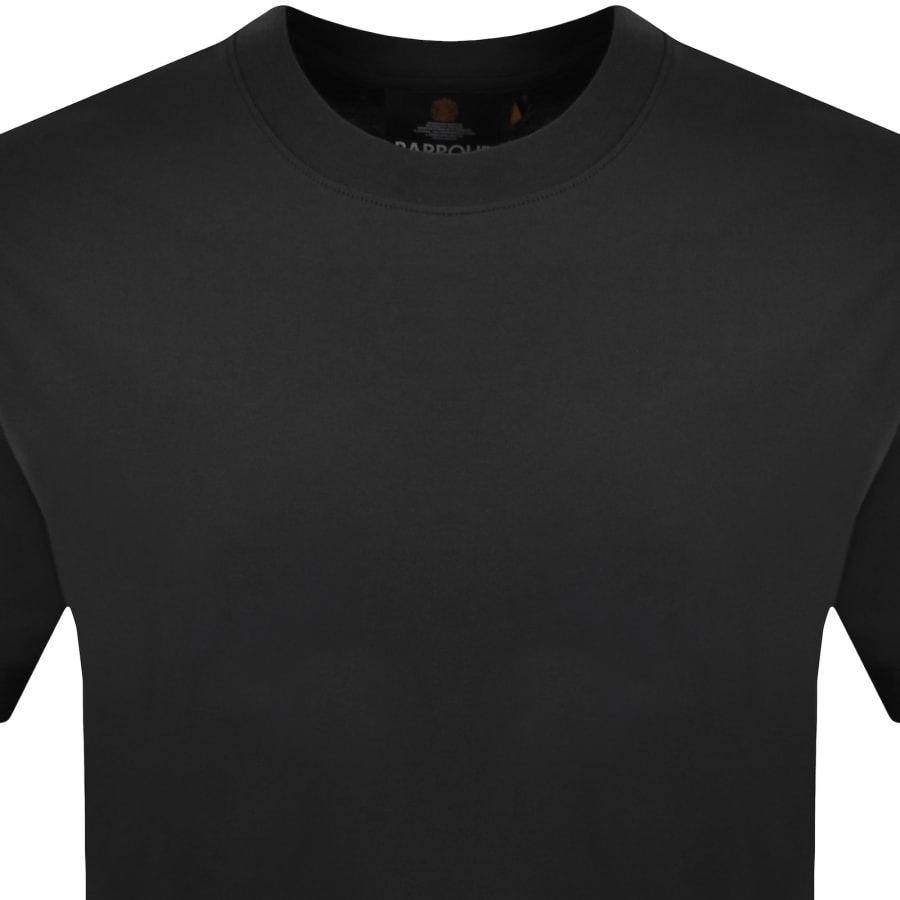Image number 3 for Barbour International Outline T Shirt Black