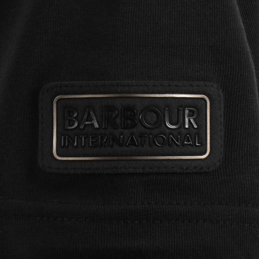 Image number 4 for Barbour International Outline T Shirt Black