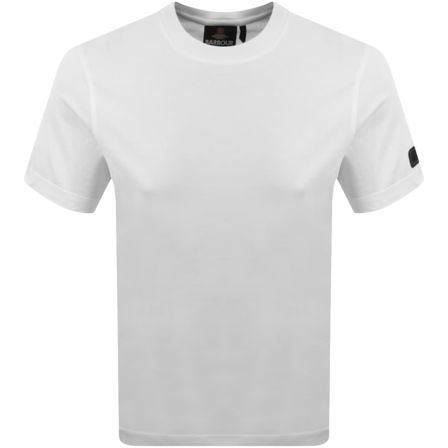 Image number 2 for Barbour International Outline T Shirt White
