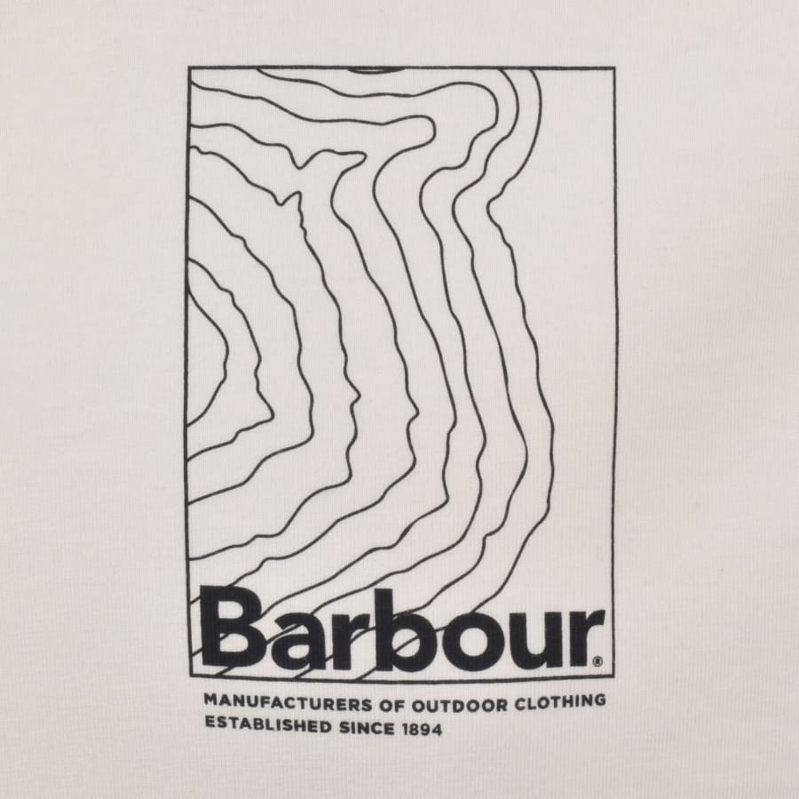 Image number 4 for Barbour Woodbine T Shirt Off White