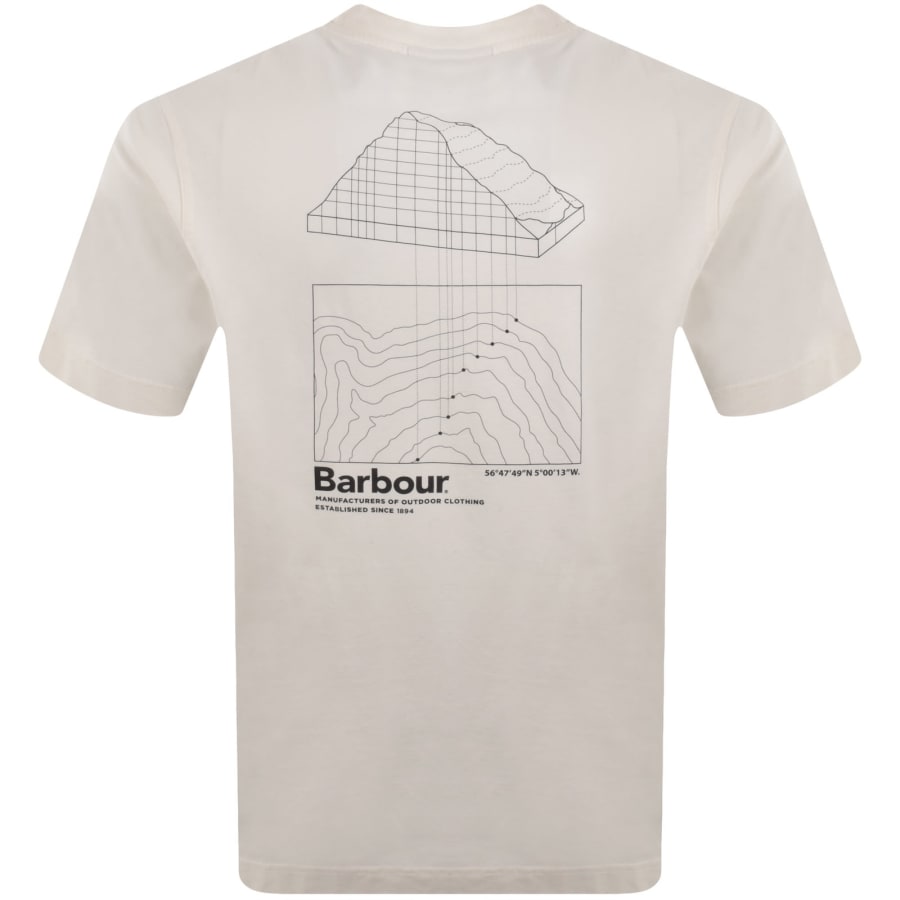 Image number 5 for Barbour Woodbine T Shirt Off White