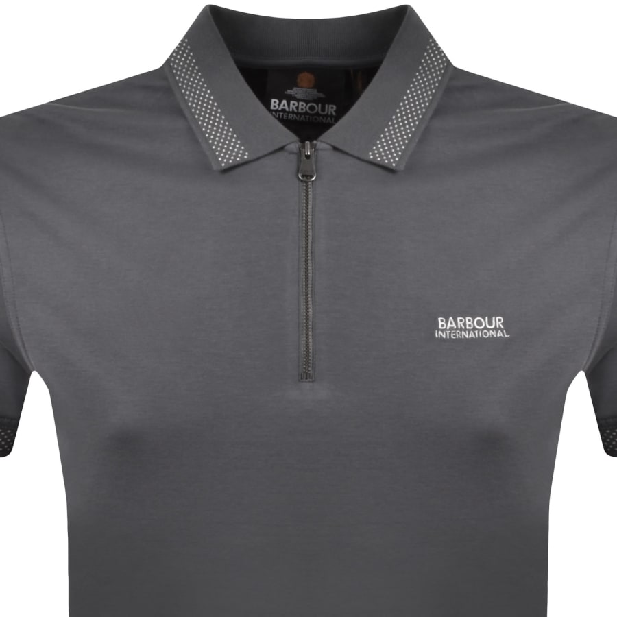 Image number 2 for Barbour International OWTS Polo Grey