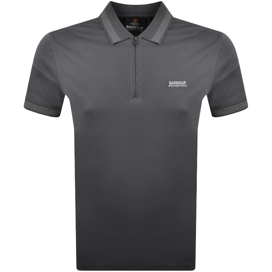 Image number 1 for Barbour International OWTS Polo Grey