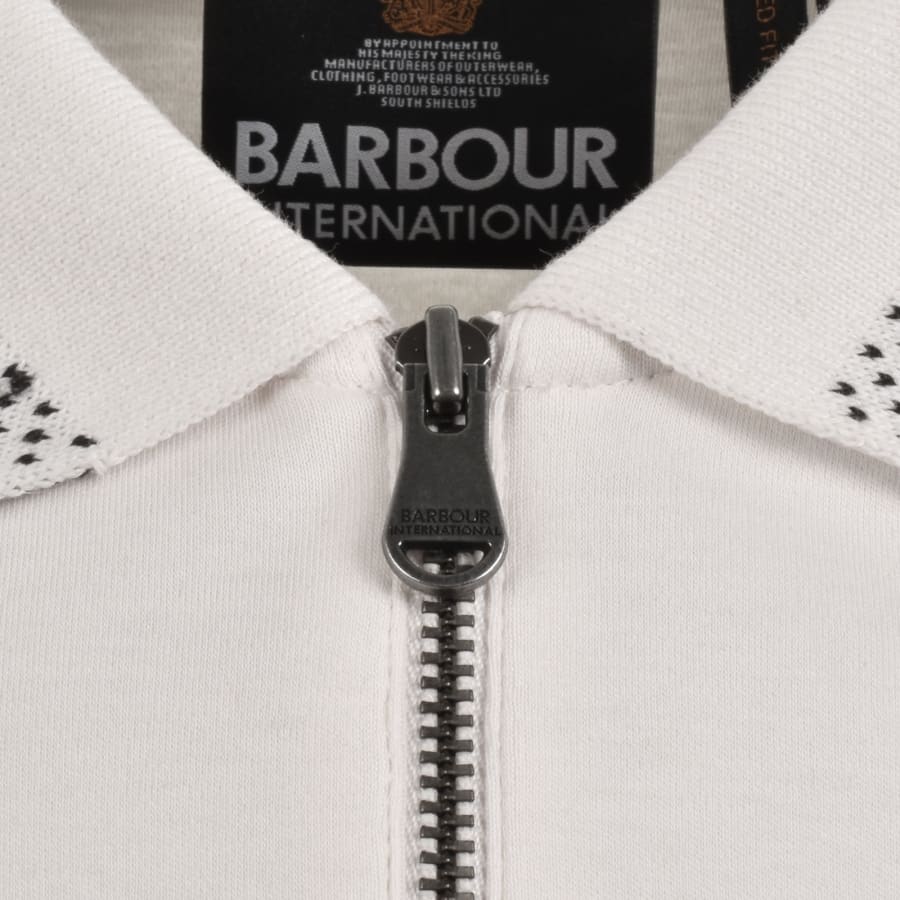 Image number 4 for Barbour International OWTS Polo White