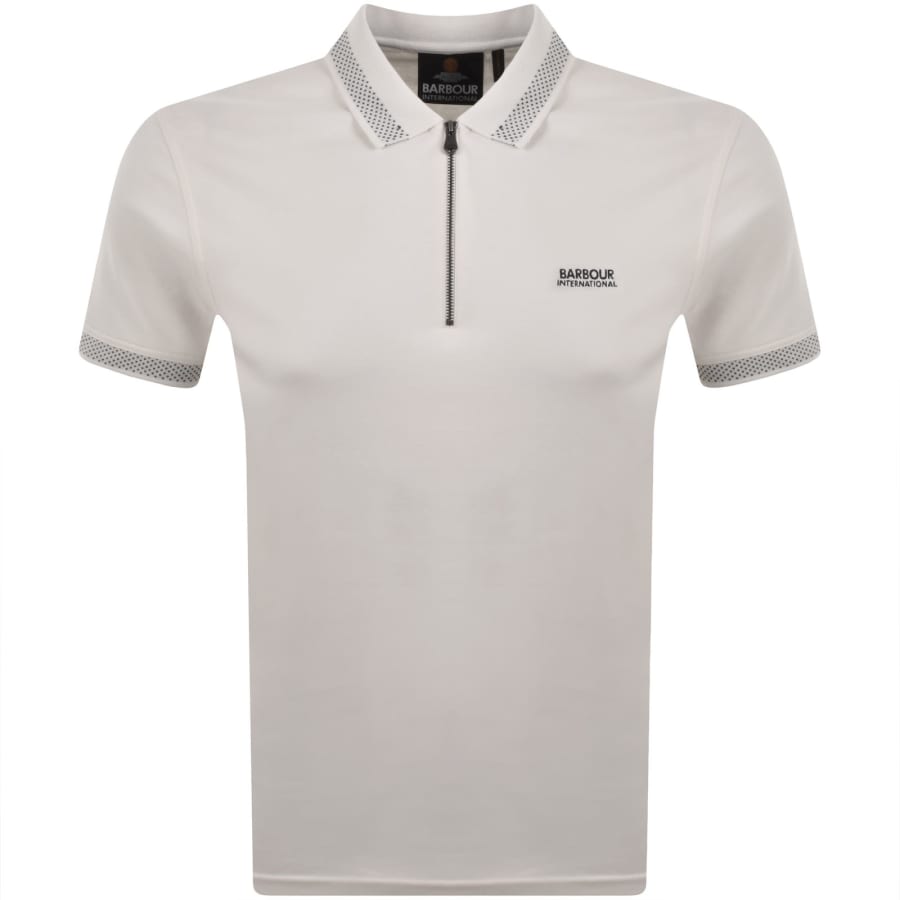 Image number 1 for Barbour International OWTS Polo White