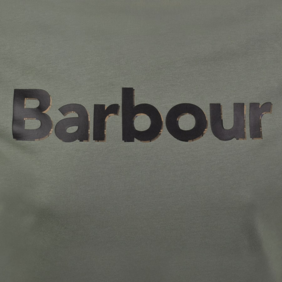 Image number 3 for Barbour Halstow T Shirt Green
