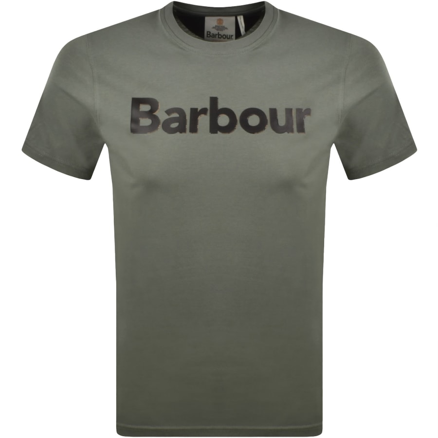 Image number 1 for Barbour Halstow T Shirt Green