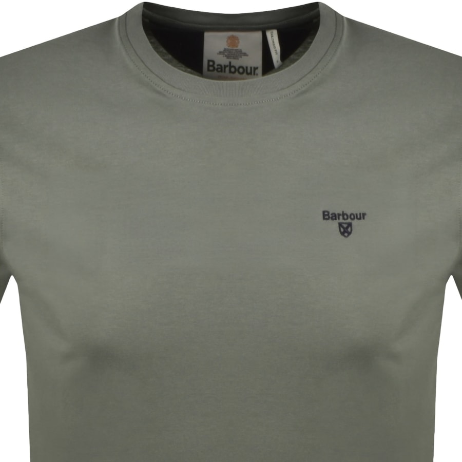 Image number 2 for Barbour Sports T Shirt Green