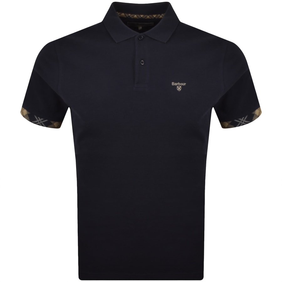 Image number 1 for Barbour Callock Polo T Shirt Navy